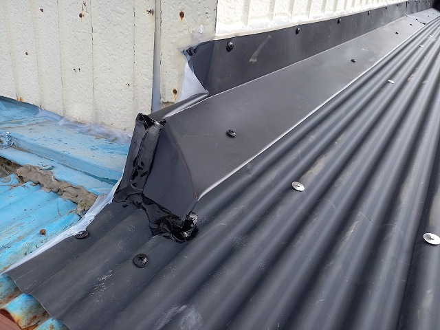 水切り板金施工